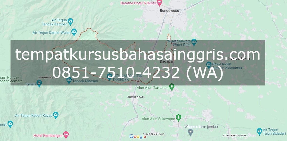 Les Bahasa Inggris di Grujugan Bondowoso, Bimbingan Belajar (Bimbel) Bahasa Inggris Grujugan Bondowoso, Privat Bahasa Inggris Grujugan Bondowoso