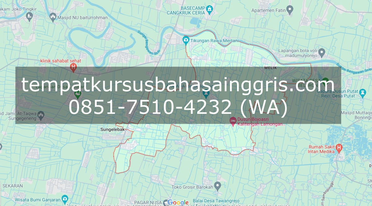 Les Bahasa Inggris di Kalitengah Lamongan, Bimbingan Belajar (Bimbel) Bahasa Inggris Kalitengah Lamongan, Privat Bahasa Inggris Kalitengah Lamongan