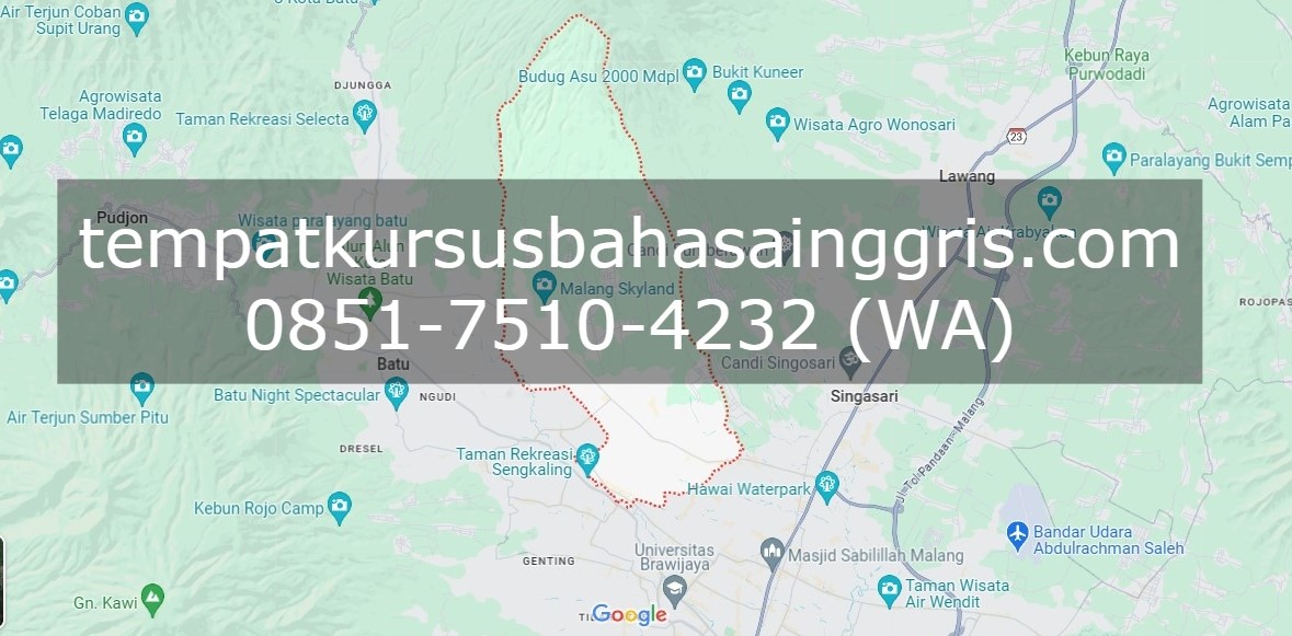 Les Bahasa Inggris di Karangploso Malang, Bimbingan Belajar (Bimbel) Bahasa Inggris Karangploso Malang, Privat Bahasa Inggris Karangploso Malang