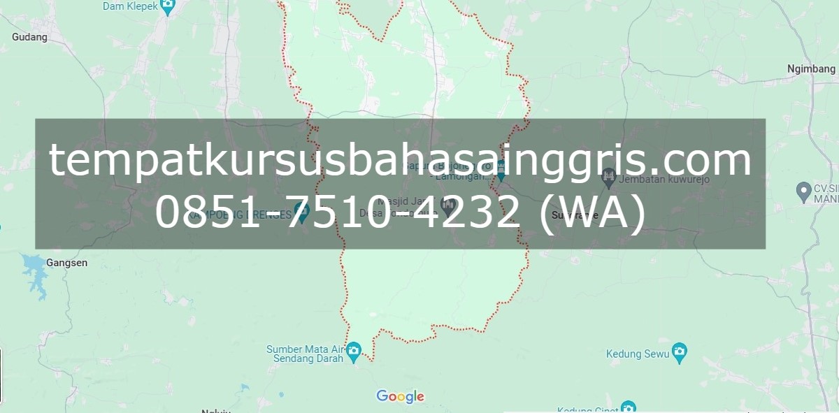 Les Bahasa Inggris di Kedungadem Bojonegoro, Bimbingan Belajar (Bimbel) Bahasa Inggris Kedungadem Bojonegoro, Privat Bahasa Inggris Kedungadem Bojonegoro