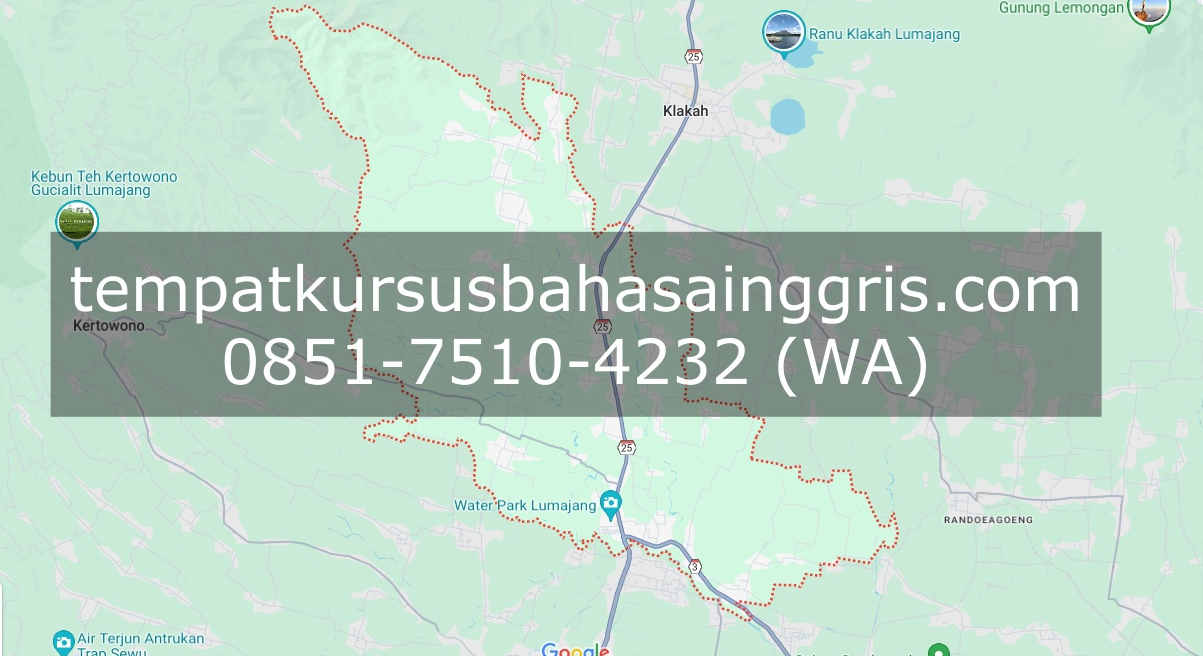 Les Bahasa Inggris di Kedungjajang Lumajang, Bimbingan Belajar (Bimbel) Bahasa Inggris Kedungjajang Lumajang, Privat Bahasa Inggris Kedungjajang Lumajang