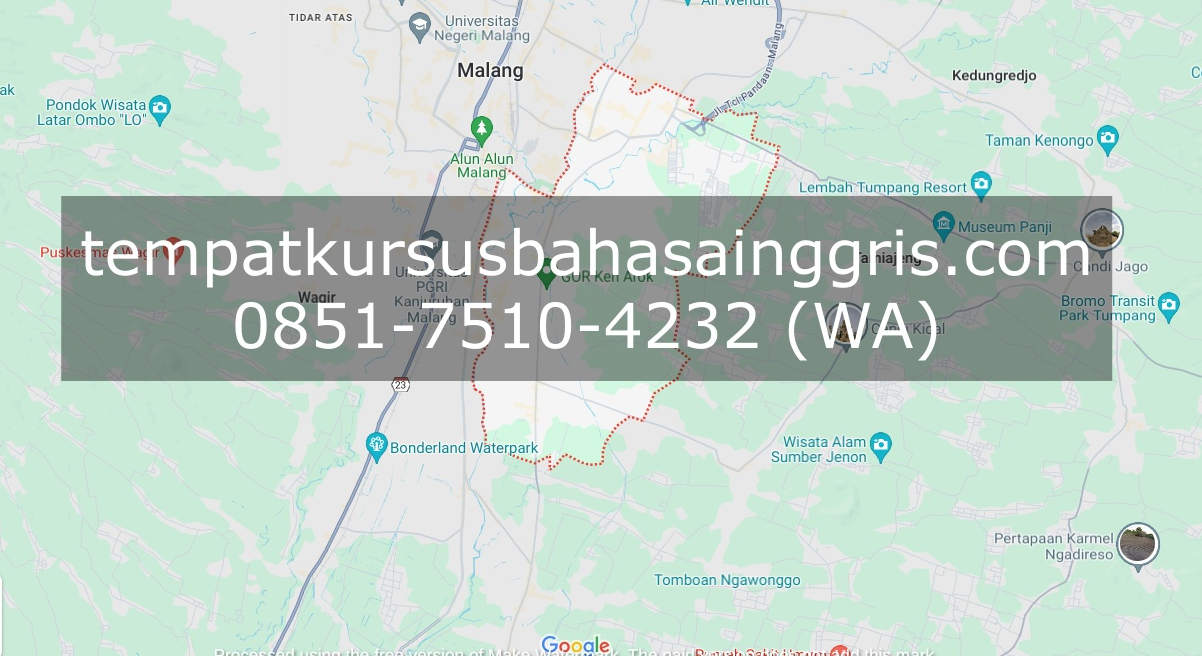 Les Bahasa Inggris di Kedungkandang Malang, Bimbingan Belajar (Bimbel) Bahasa Inggris Kedungkandang Malang, Privat Bahasa Inggris Kedungkandang Malang