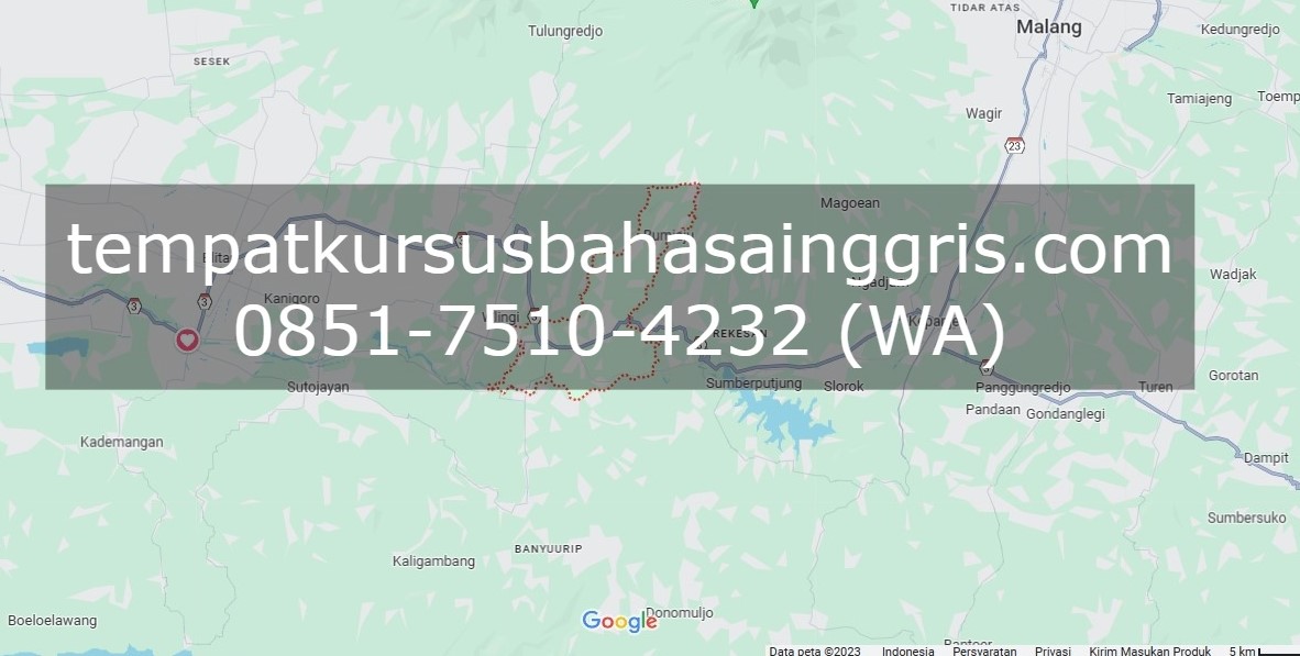 Les Bahasa Inggris di Kesamben Blitar, Bimbingan Belajar (Bimbel) Bahasa Inggris Kesamben Blitar, Privat Bahasa Inggris Kesamben Blitar