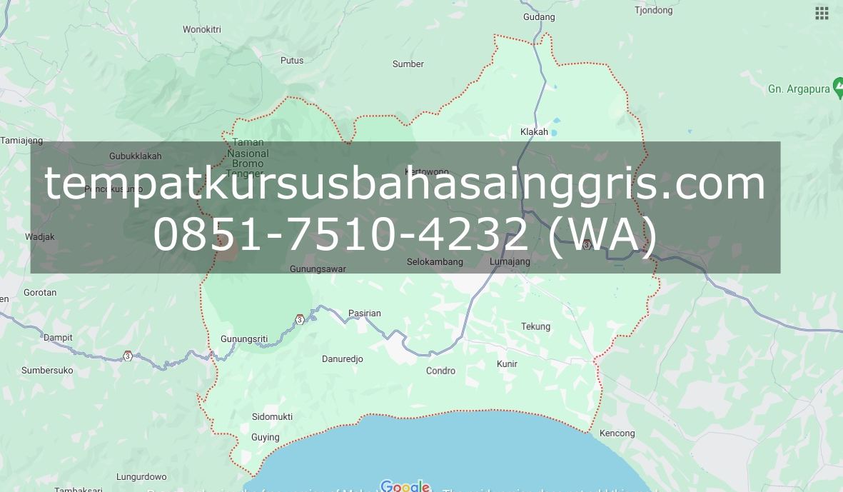 Les Bahasa Inggris diLumajang , Bimbingan Belajar (Bimbel) Bahasa Inggris Lumajang, Privat Bahasa Inggris Lumajang