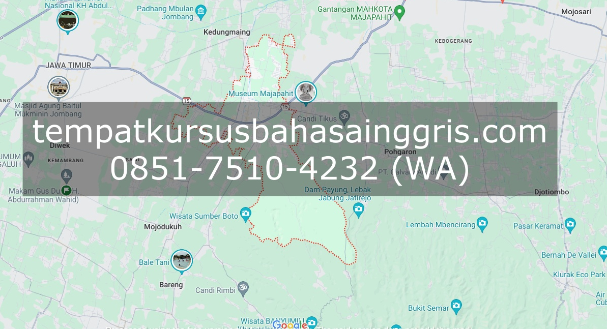 Les Bahasa Inggris di Mojoagung Jombang, Bimbingan Belajar (Bimbel) Bahasa Inggris Mojoagung Jombang, Privat Bahasa Inggris Mojoagung Jombang