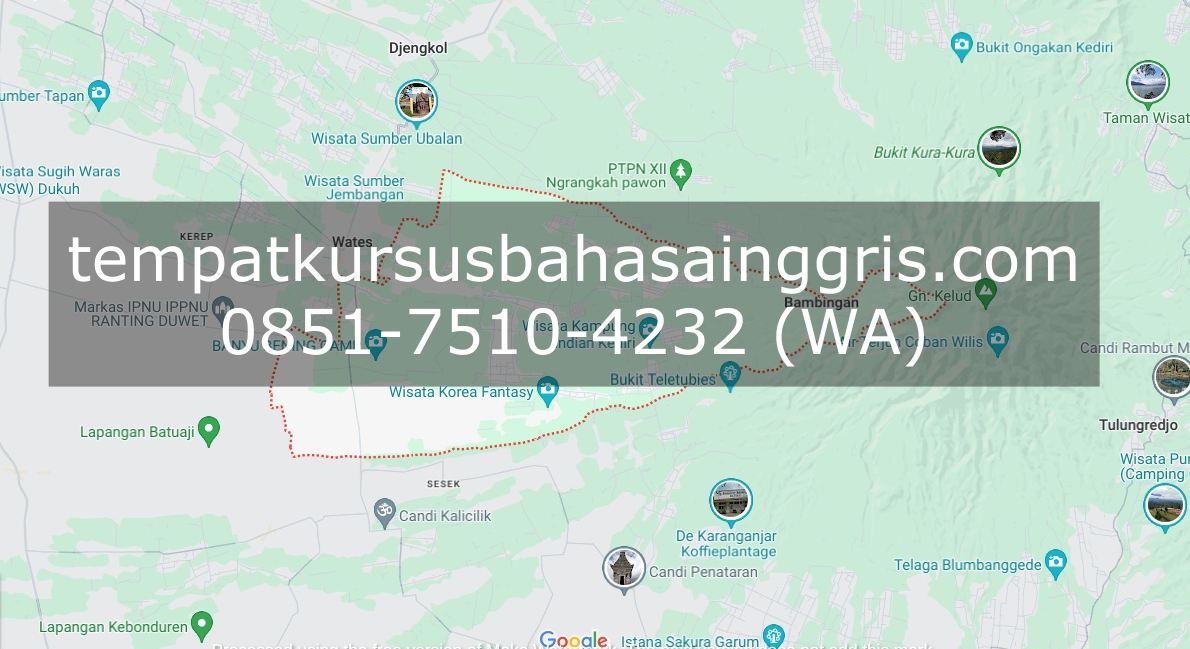 Les Bahasa Inggris di Ngancar Kediri, Bimbingan Belajar (Bimbel) Bahasa Inggris Ngancar Kediri, Privat Bahasa Inggris Ngancar Kediri