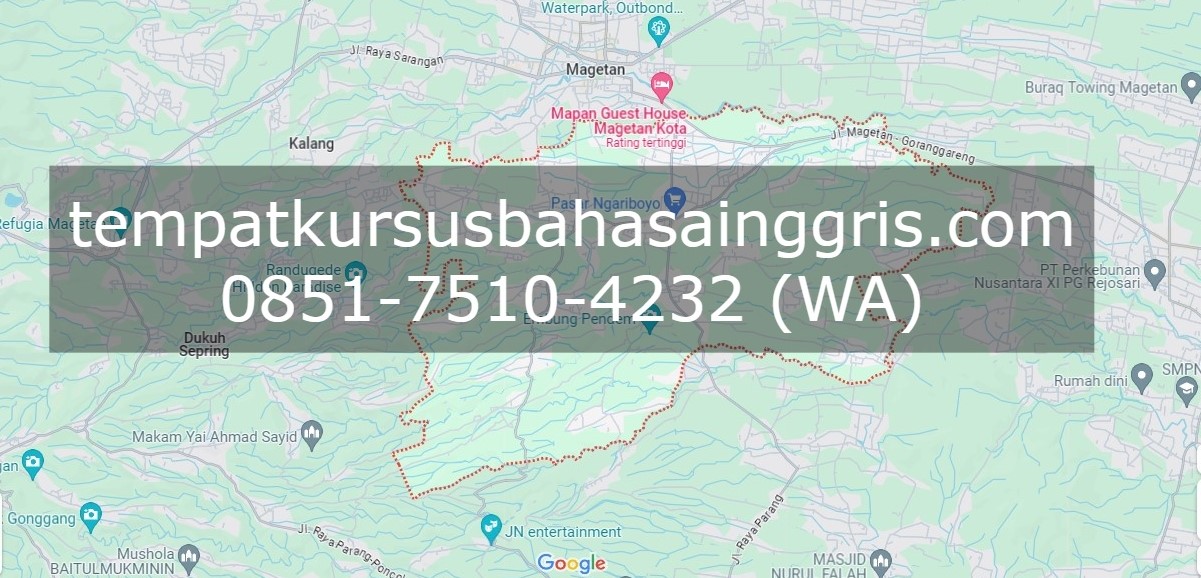 Les Bahasa Inggris di Ngariboyo Magetan, Bimbingan Belajar (Bimbel) Bahasa Inggris Ngariboyo Magetan, Privat Bahasa Inggris Ngariboyo Magetan
