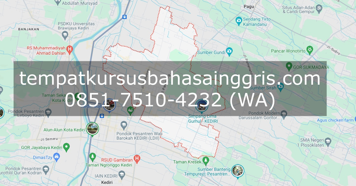 Les Bahasa Inggris di Ngasem Kediri, Bimbingan Belajar (Bimbel) Bahasa Inggris Ngasem Kediri, Privat Bahasa Inggris Ngasem Kediri