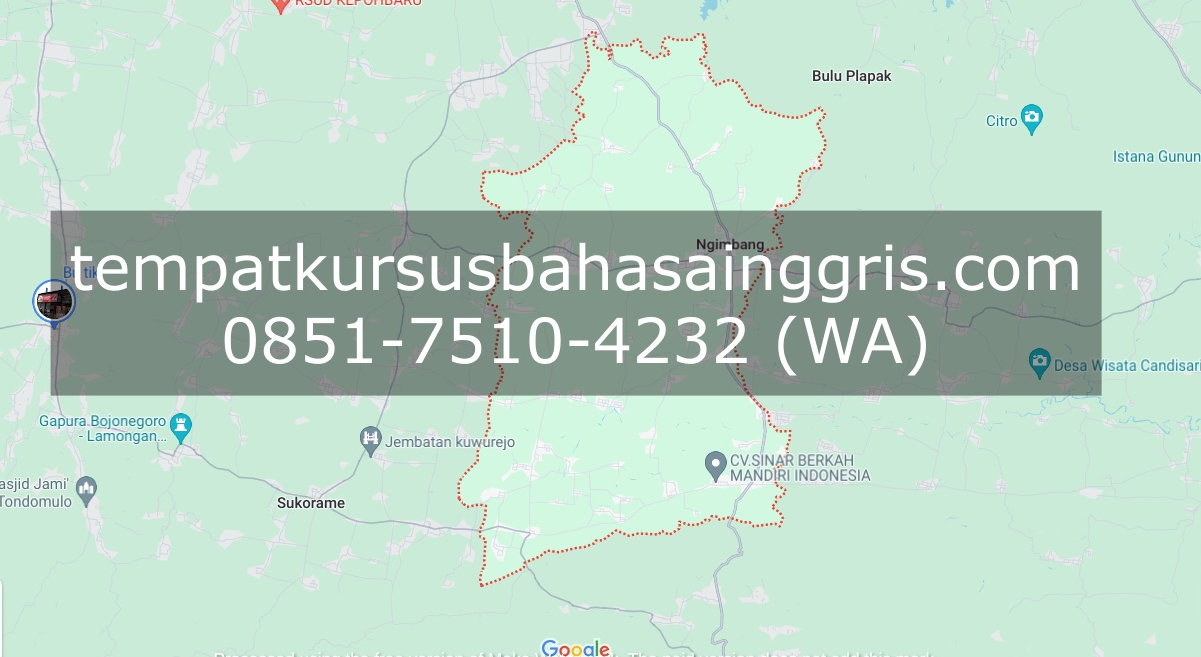 Les Bahasa Inggris di Ngimbang Lamongan, Bimbingan Belajar (Bimbel) Bahasa Inggris Ngimbang Lamongan, Privat Bahasa Inggris Ngimbang Lamongan