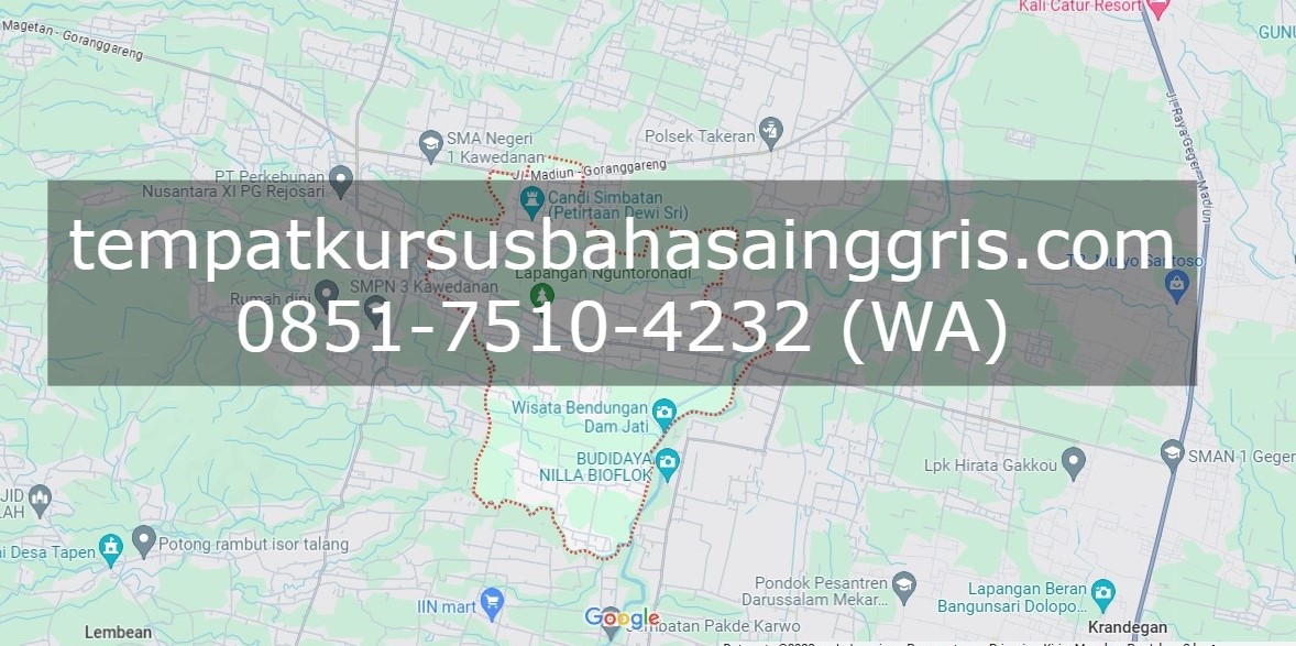 Les Bahasa Inggris di Nguntoronadi Magetan, Bimbingan Belajar (Bimbel) Bahasa Inggris Nguntoronadi Magetan, Privat Bahasa Inggris Nguntoronadi Magetan