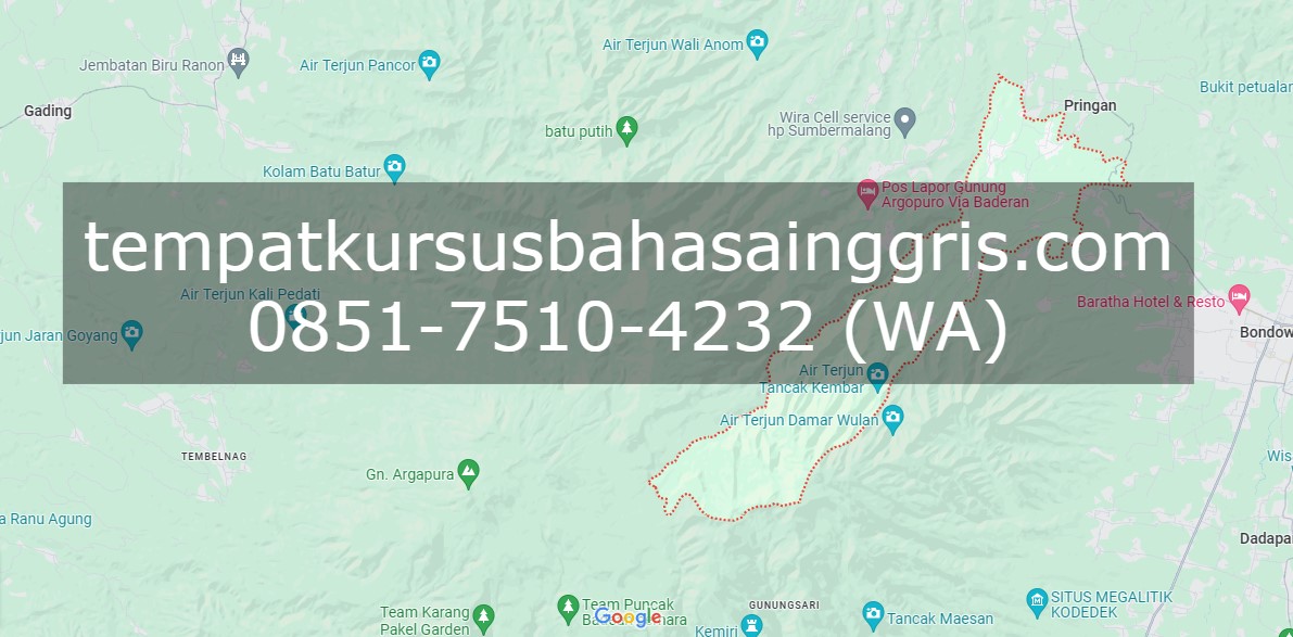 Les Bahasa Inggris di Pakem Bondowoso, Bimbingan Belajar (Bimbel) Bahasa Inggris Pakem Bondowoso, Privat Bahasa Inggris Pakem Bondowoso