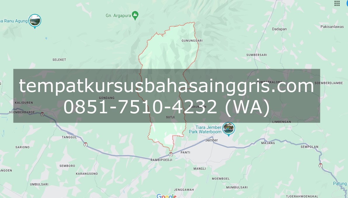 Les Bahasa Inggris di Panti Jember, Bimbingan Belajar (Bimbel) Bahasa Inggris Panti Jember, Privat Bahasa Inggris Panti Jember