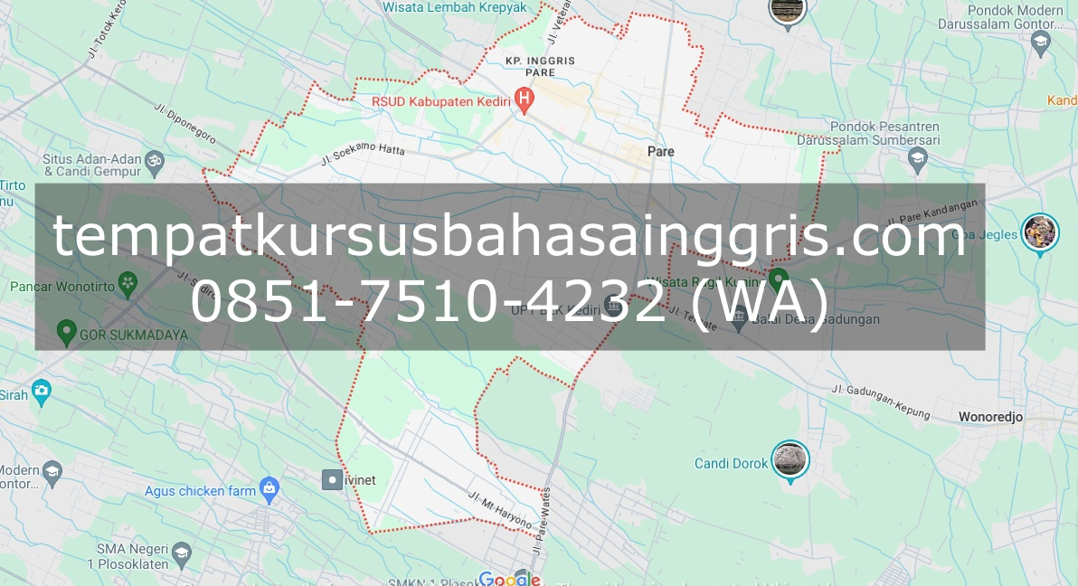 Les Bahasa Inggris di Pare Kediri, Bimbingan Belajar (Bimbel) Bahasa Inggris Pare Kediri, Privat Bahasa Inggris Pare Kediri