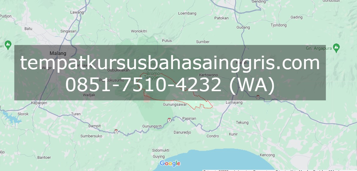 Les Bahasa Inggris di Pasrujambe Lumajang, Bimbingan Belajar (Bimbel) Bahasa Inggris Pasrujambe Lumajang, Privat Bahasa InggrisPasrujambe Lumajang