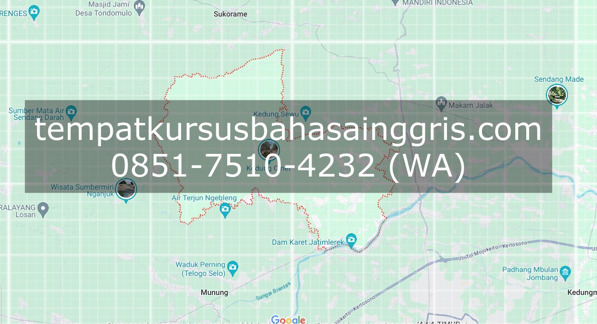 Les Bahasa Inggris di Plandaan Jombang, Bimbingan Belajar (Bimbel) Bahasa Inggris Plandaan Jombang, Privat Bahasa Inggris Plandaan Jombang
