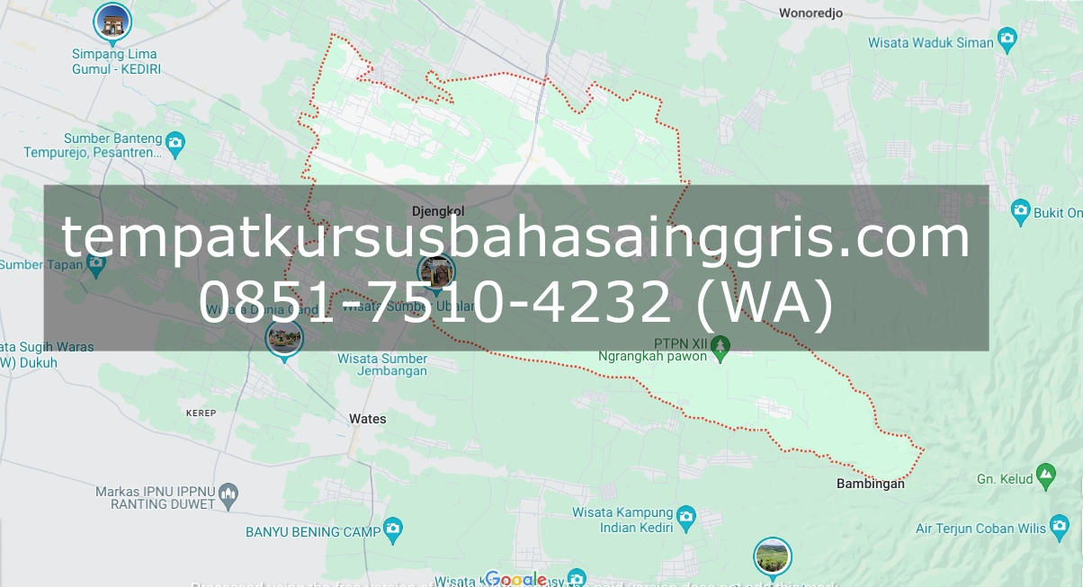 Les Bahasa Inggris di Plosoklaten Kediri, Bimbingan Belajar (Bimbel) Bahasa Inggris Plosoklaten Kediri, Privat Bahasa Inggris Plosoklaten Kediri