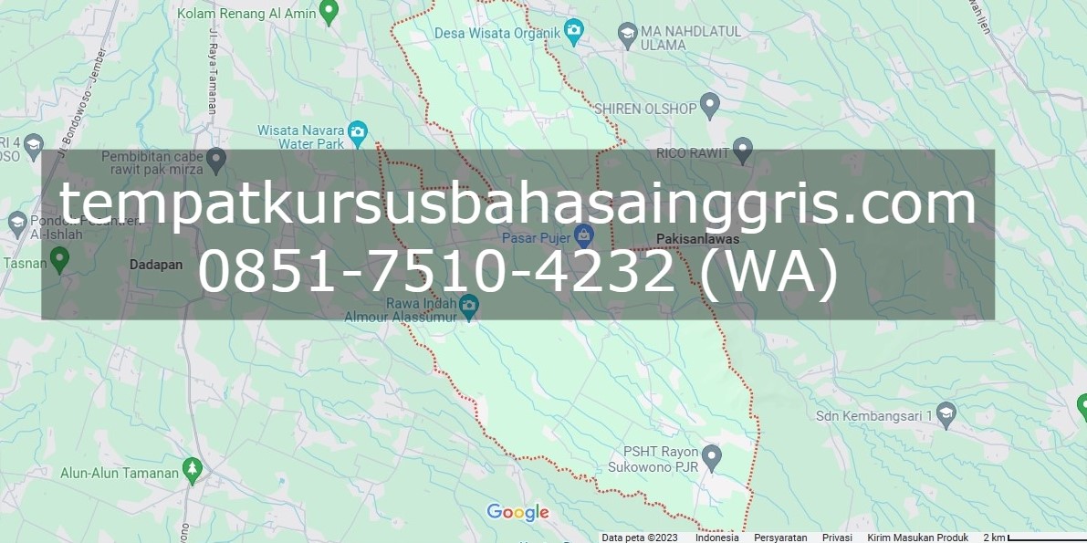 Les Bahasa Inggris di Pujer Bondowoso, Bimbingan Belajar (Bimbel) Bahasa Inggris Pujer Bondowoso, Privat Bahasa Inggris Pujer Bondowoso