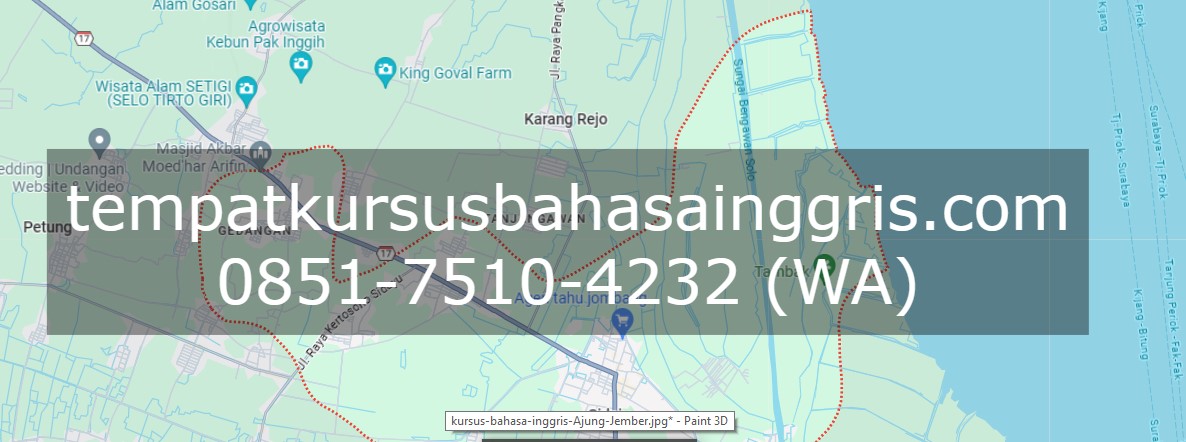 Les Bahasa Inggris di Sidayu Gresik, Bimbingan Belajar (Bimbel) Bahasa Inggris Sidayu Gresik, Privat Bahasa Inggris Sidayu Gresik