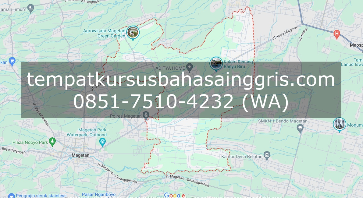 Les Bahasa Inggris di Sukomoro Magetan, Bimbingan Belajar (Bimbel) Bahasa Inggris Sukomoro Magetan, Privat Bahasa Inggris Sukomoro Magetan