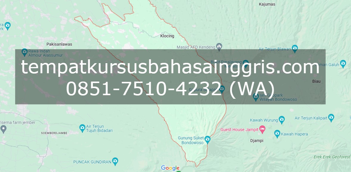 Les Bahasa Inggris di Sumber Wringin Bondowoso, Bimbingan Belajar (Bimbel) Bahasa Inggris Sumber Wringin Bondowoso, Privat Bahasa Inggris Sumber Wringin Bondowoso
