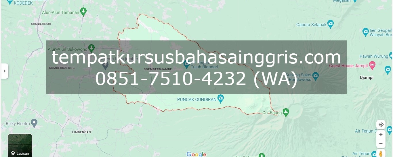 Les Bahasa Inggris di Tanggul Jember, Bimbingan Belajar (Bimbel) Bahasa Inggris Tanggul Jember, Privat Bahasa Inggris Tanggul Jember