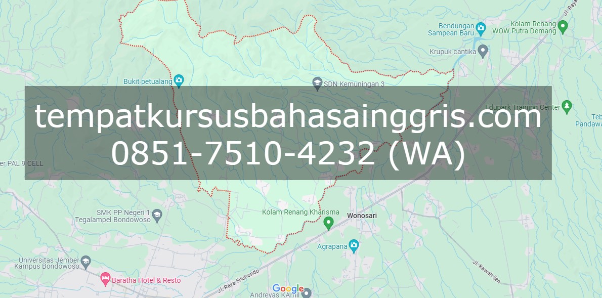 Les Bahasa Inggris di Taman Krocok Bondowoso, Bimbingan Belajar (Bimbel) Bahasa Inggris Taman Krocok Bondowoso, Privat Bahasa Inggris Taman Krocok Bondowoso