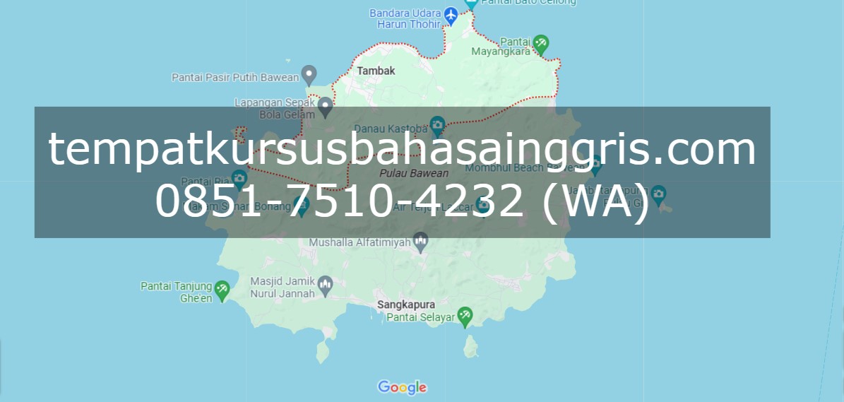 Les Bahasa Inggris di Tambak Gresik, Bimbingan Belajar (Bimbel) Bahasa Inggris Tambak Gresik, Privat Bahasa Inggris Tambak Gresik