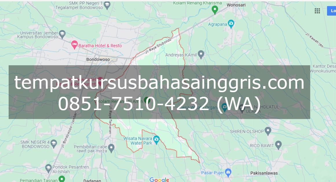 Les Bahasa Inggris di Tenggarang Bondowoso, Bimbingan Belajar (Bimbel) Bahasa Inggris Tenggarang Bondowoso, Privat Bahasa Inggris Tenggarang Bondowoso