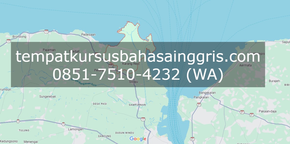 Les Bahasa Inggris di Ujung Pangkah Gresik, Bimbingan Belajar (Bimbel) Bahasa Inggris Ujung Pangkah Gresik, Privat Bahasa Inggris Ujung Pangkah Gresik