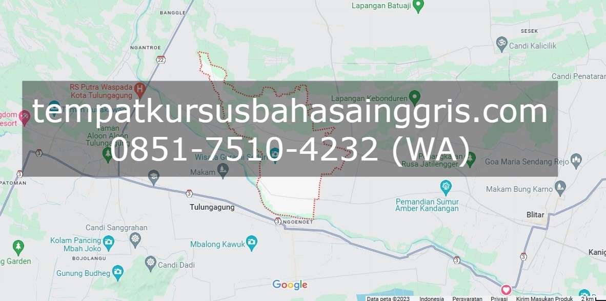 Les Bahasa Inggris di Wonodadi Blitar, Bimbingan Belajar (Bimbel) Bahasa Inggris Wonodadi Blitar, Privat Bahasa Inggris Wonodadi Blitar