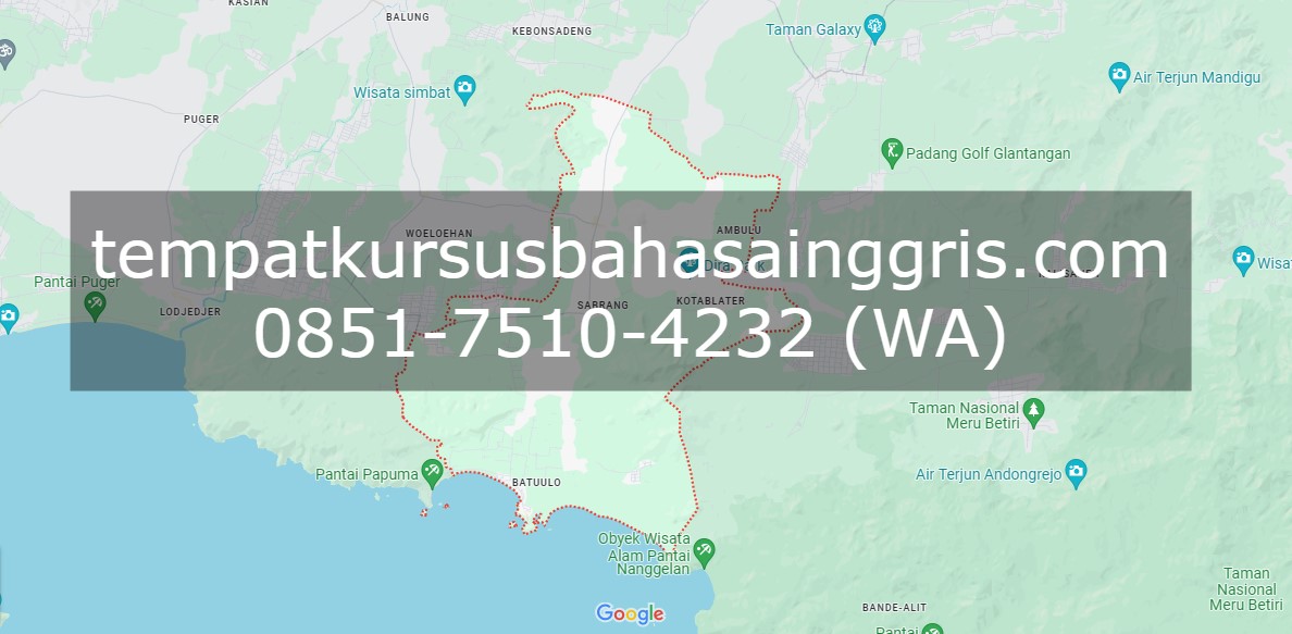 Les Bahasa Inggris di Ambulu Jember, Bimbingan Belajar (Bimbel) Bahasa Inggris Ambulu Jember, Privat Bahasa Inggris Ambulu Jember