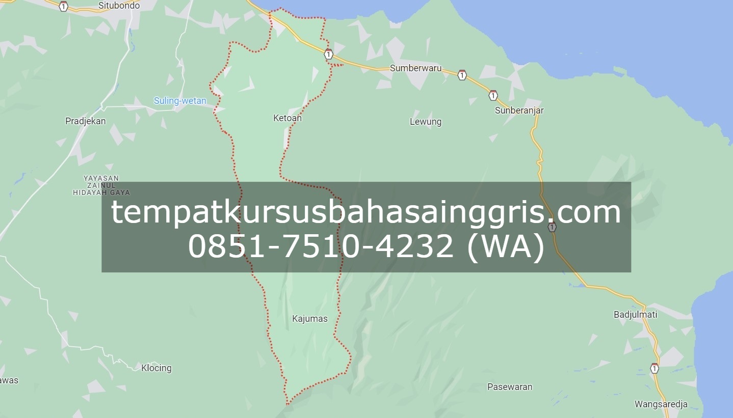 Les Bahasa Inggris di Arjasa Situbondo, Bimbingan Belajar (Bimbel) Bahasa Inggris Arjasa Situbondo, Privat Bahasa Inggris Arjasa Situbondo