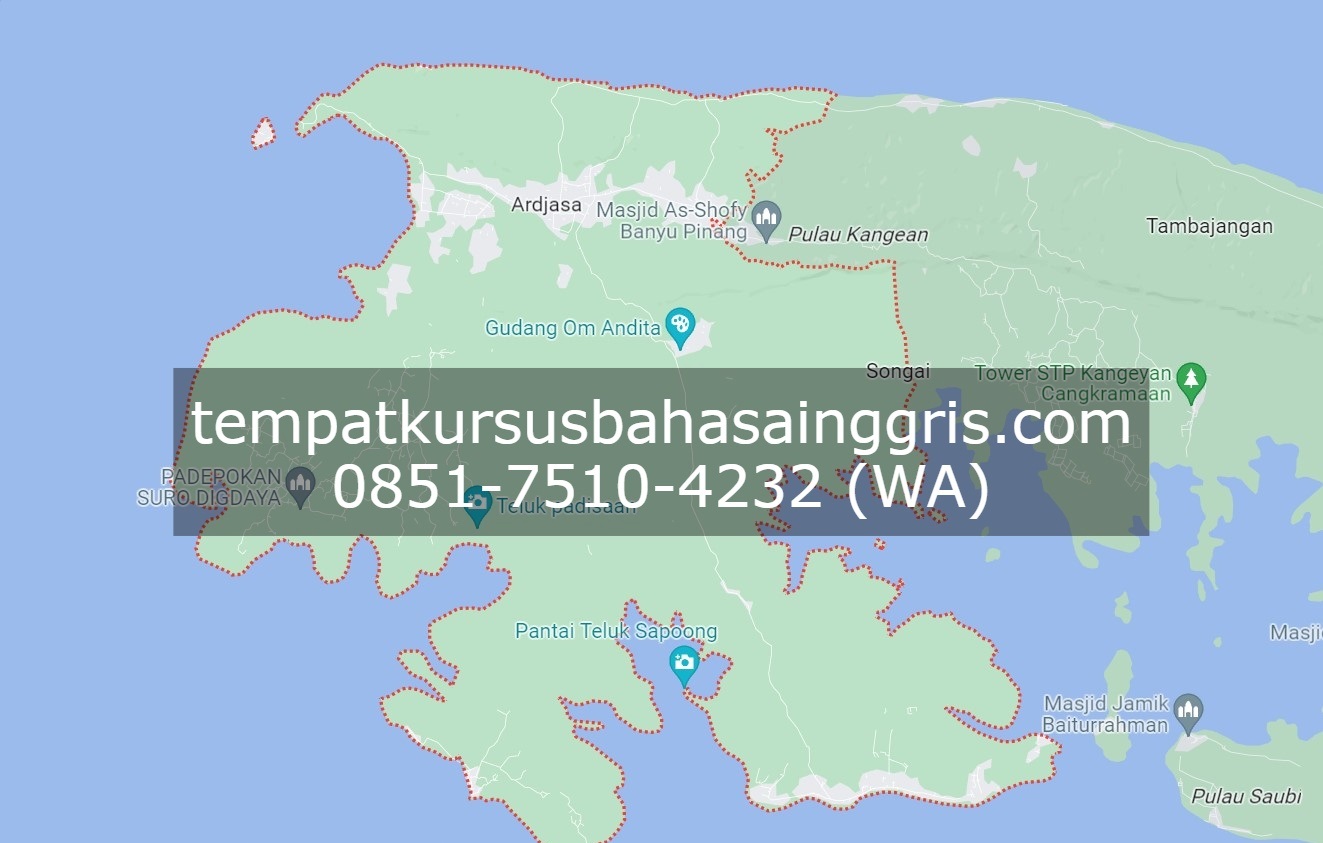 Les Bahasa Inggris di Arjasa Sumenep, Bimbingan Belajar (Bimbel) Bahasa Inggris Arjasa Sumenep, Privat Bahasa Inggris Arjasa Sumenep