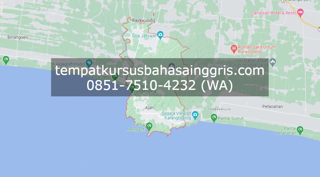 Les Bahasa Inggris di Ayah Kebumen, Bimbingan Belajar (Bimbel) Bahasa Inggris Ayah Kebumen, Privat Bahasa Inggris Ayah Kebumen