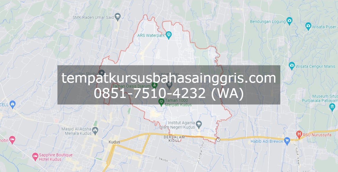 Les Bahasa Inggris di Bae Kudus, Bimbingan Belajar (Bimbel) Bahasa Inggris Bae Kudus, Privat Bahasa Inggris Bae Kudus