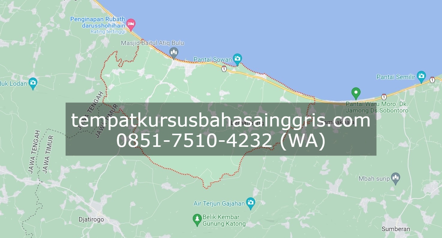 Les Bahasa Inggris di Bancar Tuban, Bimbingan Belajar (Bimbel) Bahasa Inggris Bancar Tuban, Privat Bahasa Inggris Bancar Tuban