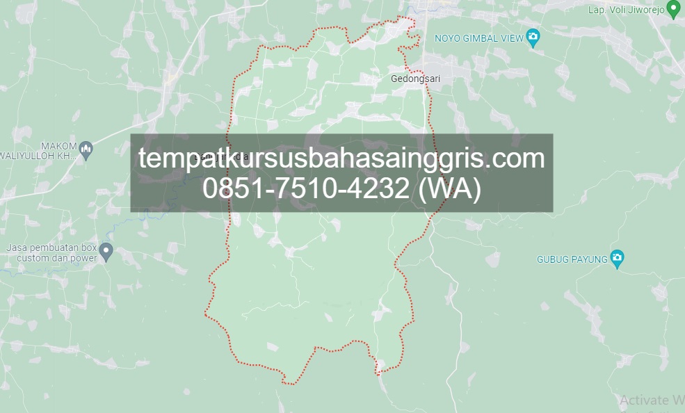 Les Bahasa Inggris di Banjarejo Blora, Bimbingan Belajar (Bimbel) Bahasa Inggris Banjarejo Blora, Privat Bahasa Inggris Banjarejo Blora