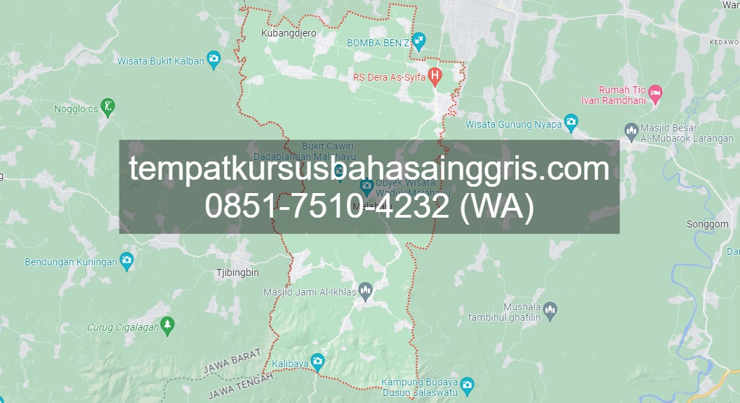 Les Bahasa Inggris di Banjarharjo Brebes, Bimbingan Belajar (Bimbel) Bahasa Inggris Banjarharjo Brebes, Privat Bahasa Inggris Banjarharjo Brebes