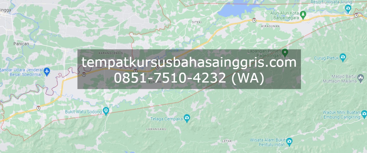 Les Bahasa Inggris di Banjarnegara, Bimbingan Belajar (Bimbel) Bahasa Inggris Banjarnegara, Privat Bahasa Inggris Banjarnegara