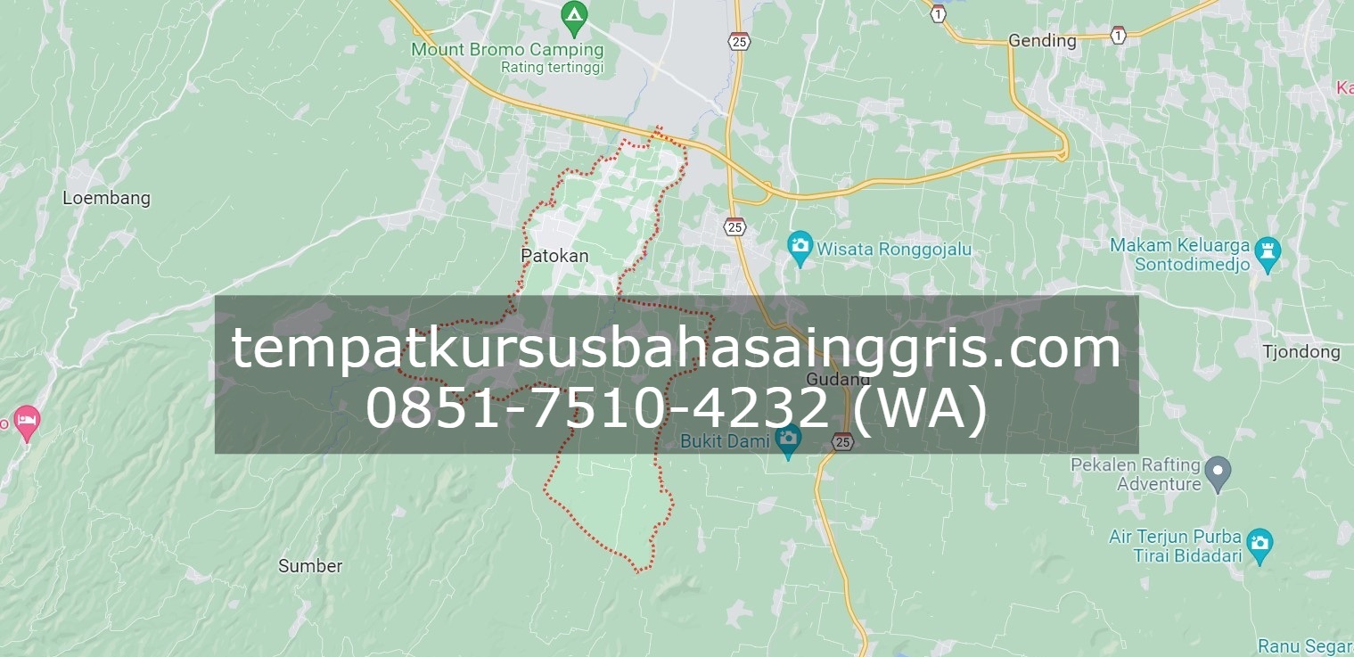 Les Bahasa Inggris di Bantaran Probolinggo, Bimbingan Belajar (Bimbel) Bahasa Inggris Bantaran Probolinggo, Privat Bahasa Inggris Bantaran Probolinggo