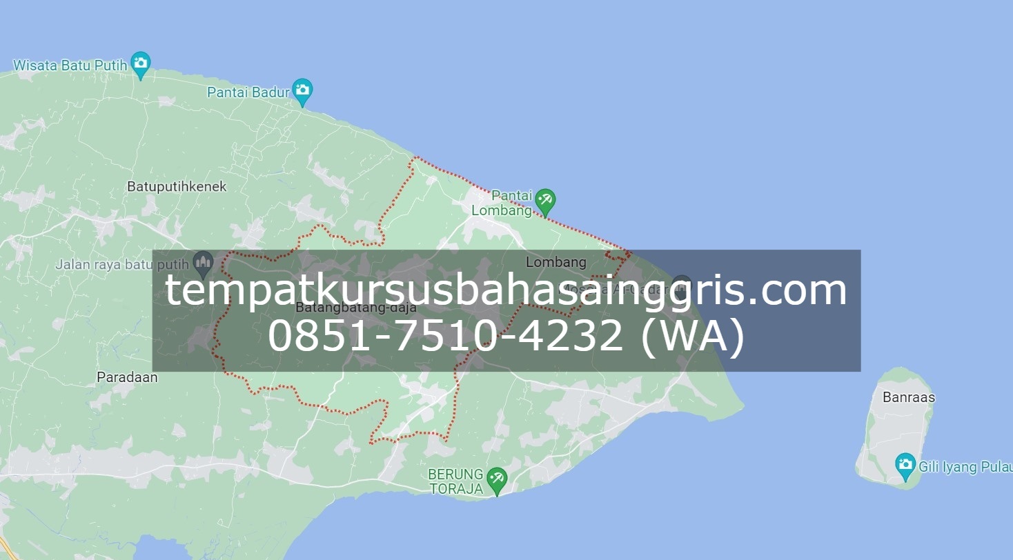 Les Bahasa Inggris di Batang Batang Sumenep, Bimbingan Belajar (Bimbel) Bahasa Inggris Batang Batang Sumenep, Privat Bahasa Inggris Batang Batang Sumenep