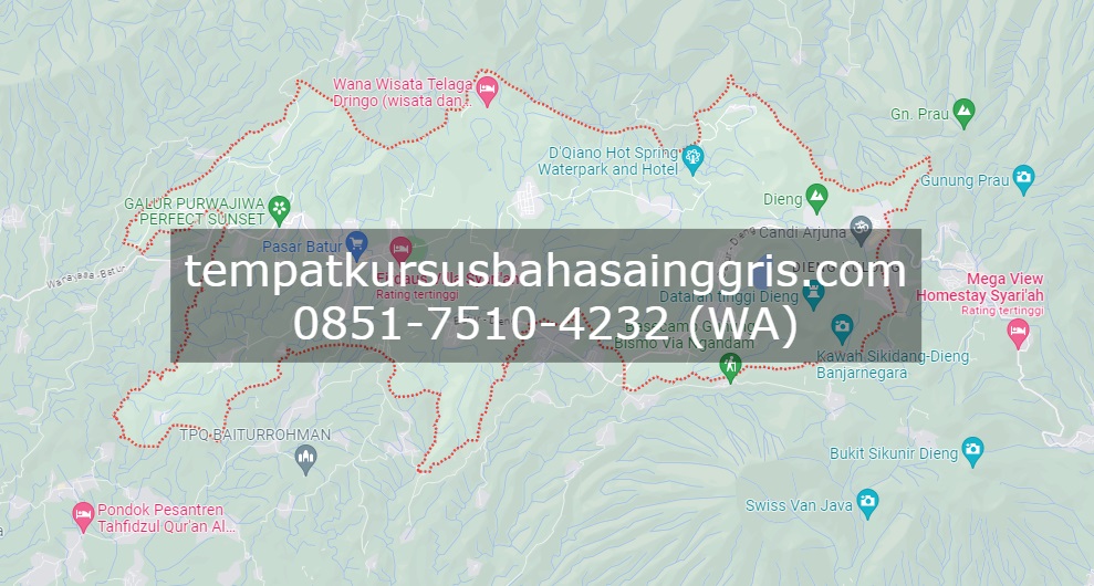 Les Bahasa Inggris di Batur Banjarnegara, Bimbingan Belajar (Bimbel) Bahasa Inggris Batur Banjarnegara, Privat Bahasa Inggris Batur Banjarnegara