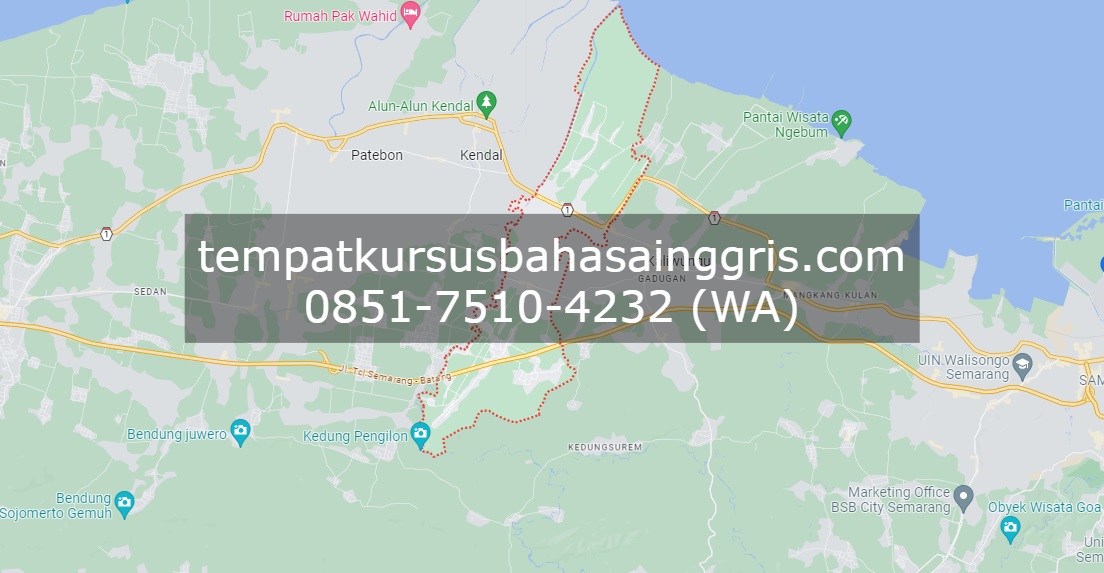 Les Bahasa Inggris di Brangsong Kendal, Bimbingan Belajar (Bimbel) Bahasa Inggris Brangsong Kendal, Privat Bahasa Inggris Brangsong Kendal