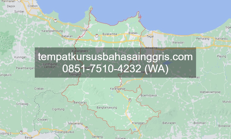 Les Bahasa Inggris di Brebes, Bimbingan Belajar (Bimbel) Bahasa Inggris Brebes, Privat Bahasa Inggris Brebes