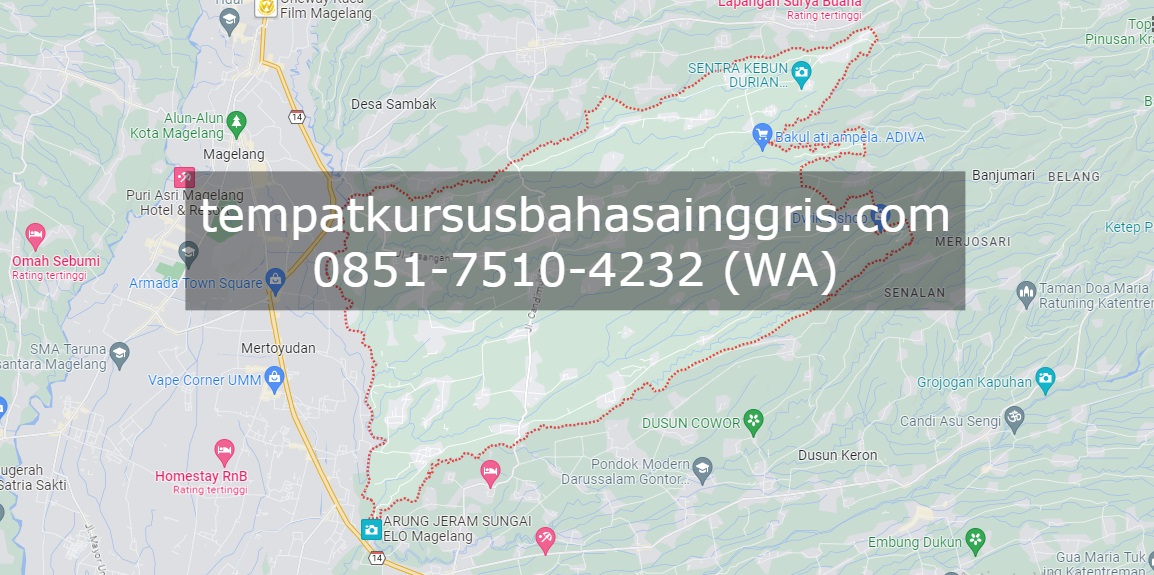 Les Bahasa Inggris di Candimulyo Magelang, Bimbingan Belajar (Bimbel) Bahasa Inggris Candimulyo Magelang, Privat Bahasa Inggris Candimulyo Magelang