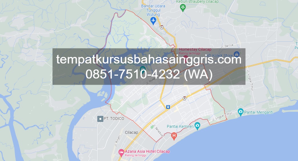 Les Bahasa Inggris di Cilacap Utara Cilacap, Bimbingan Belajar (Bimbel) Bahasa Inggris Cilacap Utara Cilacap, Privat Bahasa Inggris Cilacap Utara Cilacap