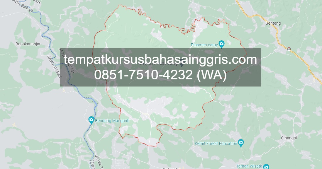 Les Bahasa Inggris di Cipari Cilacap, Bimbingan Belajar (Bimbel) Bahasa Inggris Cipari Cilacap, Privat Bahasa Inggris Cipari Cilacap