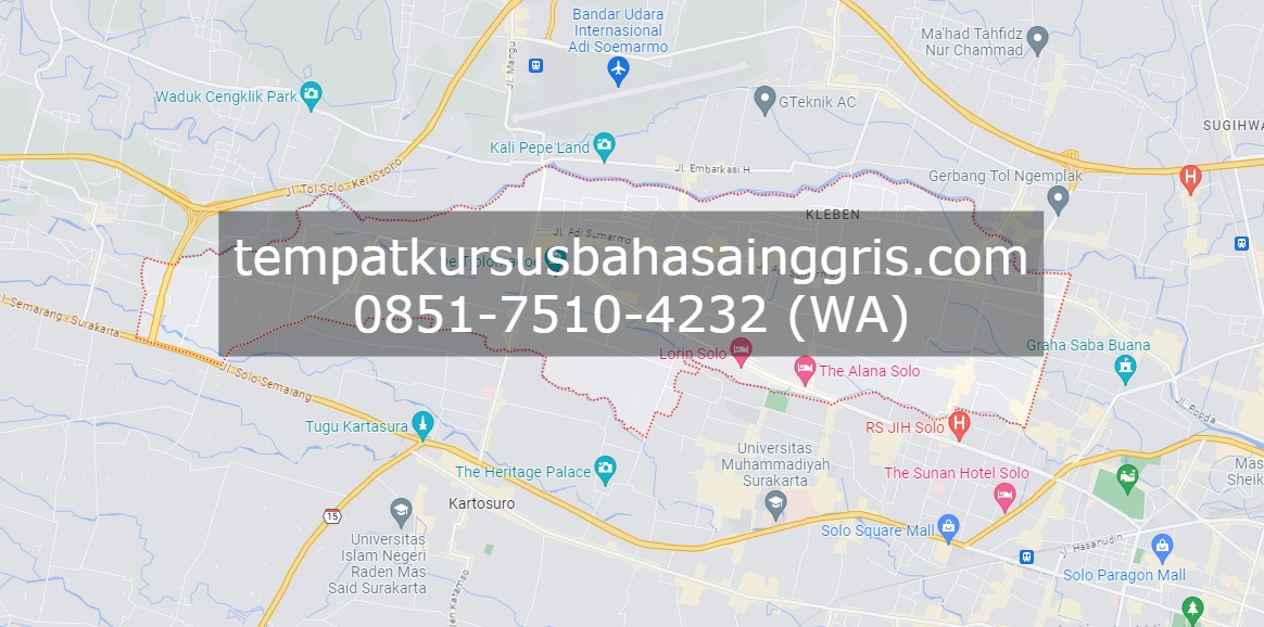 Les Bahasa Inggris di Colomadu Karanganyar, Bimbingan Belajar (Bimbel) Bahasa Inggris Colomadu Karanganyar, Privat Bahasa Inggris Colomadu Karanganyar
