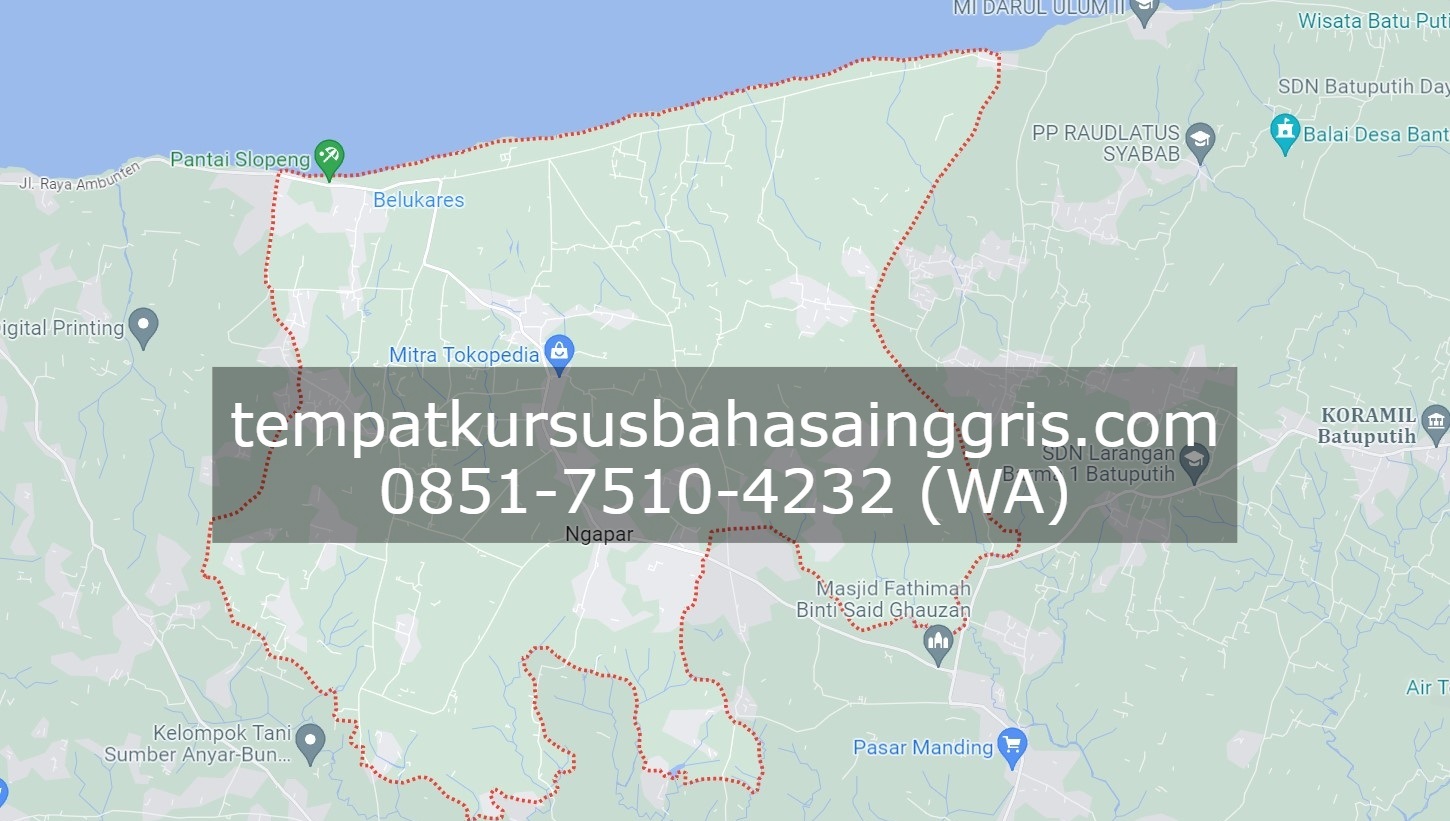 Les Bahasa Inggris di Dasuk Sumenep, Bimbingan Belajar (Bimbel) Bahasa Inggris Dasuk Sumenep, Privat Bahasa Inggris Dasuk Sumenep