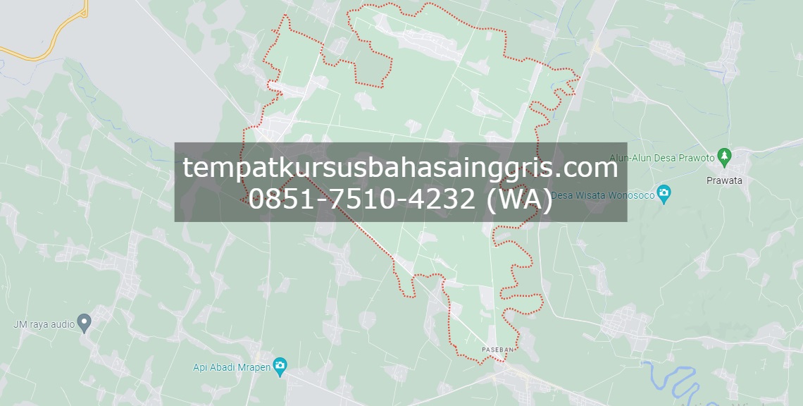 Les Bahasa Inggris di Dempet Demak, Bimbingan Belajar (Bimbel) Bahasa Inggris Dempet Demak, Privat Bahasa Inggris Dempet Demak